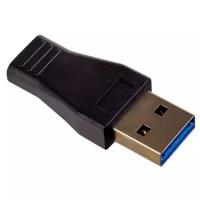 Переходник/адаптер Perfeo USB - USB Type-C (A7021), 0.15 м, 1 шт., черный