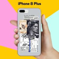 Силиконовый чехол на Apple iPhone 8 Plus Pack 5 / для Эпл Айфон 8 Плюс