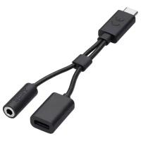 Переходник/адаптер Sony USB Type-C - USB Type-C/mini jack 3.5mm (EC270)