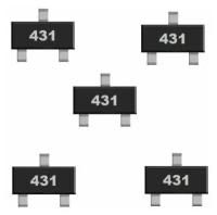 TL431 микросхема 5 шт. SOT23 SMD схема CJ431 аналог TL431ASF характеристики цоколевка datasheet TL431IDBVR