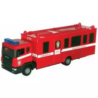 Пожарный автомобиль Autogrand Scania Command Unit пожарная (60592-02/48745) 1:48