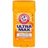 Arm & Hammer, UltraMax, твердый дезодорант для мужчин, без запаха, 2,6 унции (73 г)