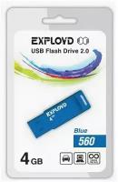 USB flash накопитель Exployd 560 4GB синий