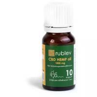 Масло растительное с добавкой CBD «Rublev palm oil 10%»