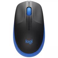 Беспроводная мышь Logitech M190 Full-Size Wireless, blue