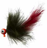 Джиг-стример Boroda Baits Roger 1,8гр #19 Dark Olive/Red