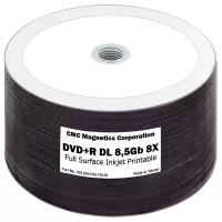 Диск DVD+R 8,5Gb CMC 8x Printable bulk 50 шт