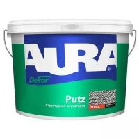 Декоративное покрытие AURA Decor Putz Эффект шубы 2,5 мм 8 кг