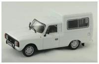 Масштабная модель DeAgostini ИЖ-27156 1988-2001 гг, белый, 1:43