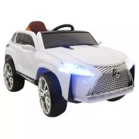 RiverToys Автомобиль Lexus E111KX, белый