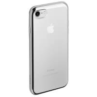 Чехол Gel Plus Case для Apple iPhone SE (2020)/7/8, серебряный, Deppa