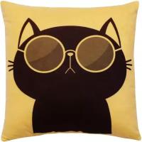 Подушка декоративная MATEX Meow Claws, 35 х 35 см, 35x35 см, абрикосовый