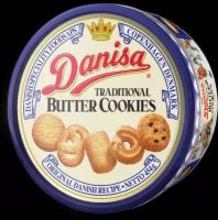 Печенье DANISA Butter Cookies cдобное, 454г