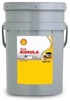 SHELL 550036840 Shell Rimula R4 X 15w40 20л. дизельное масло, минеральное 1шт