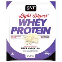 Протеин QNT Light Digest Whey Protein, 40 гр., белый шоколад