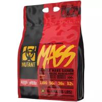 Гейнеры для спортсменов Mutant Mass 15 lb Strawberry Banana