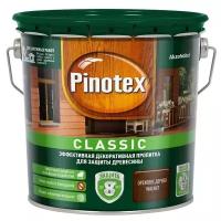 Водозащитная пропитка Pinotex Classic, 2.8 кг, 2.7 л, ореховое дерево