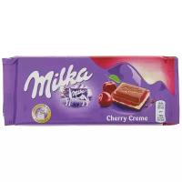 Шоколад Milka Cherry cream молочный, 100 г