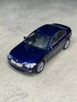 Металлическая машинка Welly BMW Series 5 535i БМВ 5 Серии, инерционная, цвет Синий