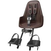 Переднее велокресло Bobike One mini, coffe brown