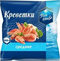 Креветки Fish House средние 500г