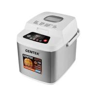 Хлебопечка CENTEK CT-1410, white/silver