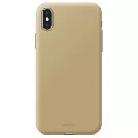 Чехол Air Case для Apple iPhone X/XS, золотой, Deppa