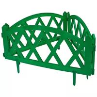 Забор декоративный MODERN №4, 3х0,35 м, зеленый, GARDENPLAST (50113)