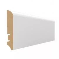 Плинтус SP-decor 16х80 мм белый ударопрочный мдф напольный высокий 80c sp-decor 1 шт