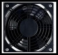 Потолочный вентилятор с фильтром и термостатом для настенного шкафа, 1 вент. 220В: 19box-TFN