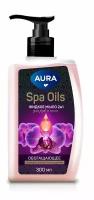 Мыло жидкое spa oils 2в1 для рук и тела дозатор 300мл орхидея и масло макадамии