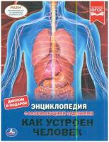 Как устроен человек. Энциклопедия А4 с развивающими заданиями