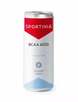 Sportinia Спортиния ВСАА 6000 Маракуйя (ZERO SUGAR) ж/б 0,33 12 штук