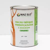 Масло твердое универсальное с воском Maz-slo Бесцветное