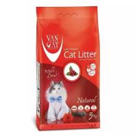 Комкующийся наполнитель Van Cat Natural, 5кг