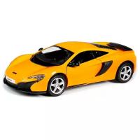 Машинка металлическая Uni-Fortune RMZ City серия 1:32 McLaren 650S, инерционная, цвет оранжевый, двери открываются 554992-OR