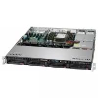 Серверная платформа Supermicro 1U SATA SYS-5019P-MTR, черный