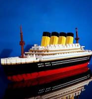 Конструктор 3D из миниблоков RTOY Титаник 3800 деталей