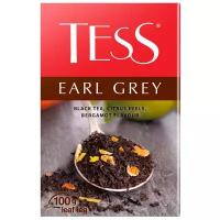 Чай черный Tess Earl Grey листовой, цитрус, бергамот, 100 г