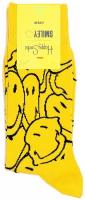 Носки с рисунками Happy Socks x Smiley - Super Smiley Yellow