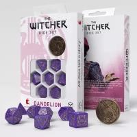 Набор кубиков для настольных ролевых игр Q-Workshop The Witcher Dice Set Dandelion – Viscount de Lettenhove, 7 шт