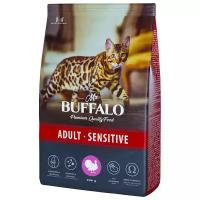 Сухой корм Mr. Buffalo ADULT SENSITIVE для взрослых кошек, с индейкой 0,4кг