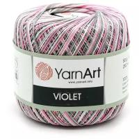 Пряжа YarnArt 'Violet Melange' 50гр 282м (100% мерсеризированный хлопок) (504 меланж), 6 мотков