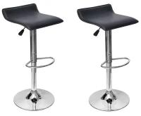 Комплект барных стульев Ergozen Hi-Tech 2 шт черный