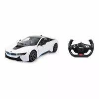 Машина Rastar РУ 1:14 BMW i8 USB Белая 71070