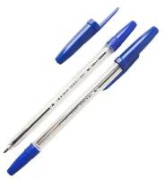 Ручка шариковая LITE 51, c прозрачным корпусом, 0,7 мм, синяя (12 шт/уп)