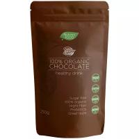 Органический горячий шоколад, «100% органик шоколад» (100% ORGANIC CHOCOLATE), пакет 250 гр