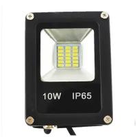 Светодиодный прожектор SMD-10W-IP65-220V - Цвет свечения: Белый 5500-6000K. Комплект 2 штуки