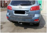 Фаркоп H215-A Лидер плюс для HYUNDAI SANTA FE (CM) 2006-2012/ KIA SORENTO 3 (XM) 2009-2012 (без электрики)