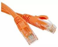 Патч-корд UTP CAT5e 0.25м Cablexpert PP12-0.25M/O RJ-45 кабель - оранжевый